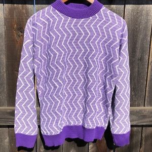 Zig zag vintage sweatshirt